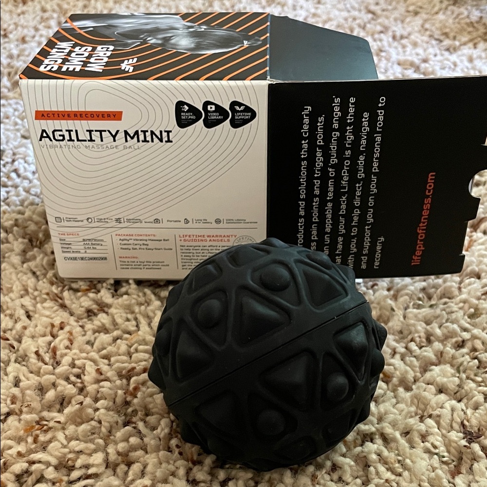 Agility Mini Black Massage Ball
